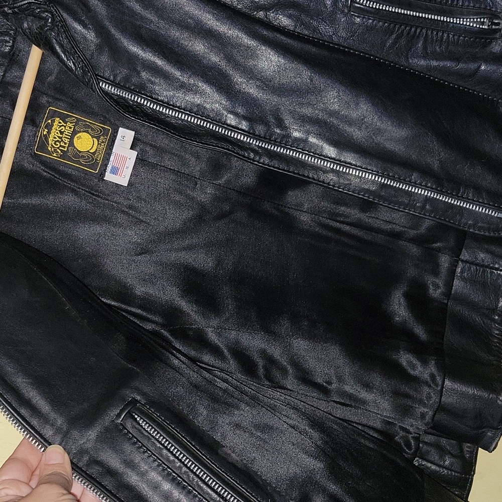 Gypsy Lether bikers jacket - Picture 6 of 8